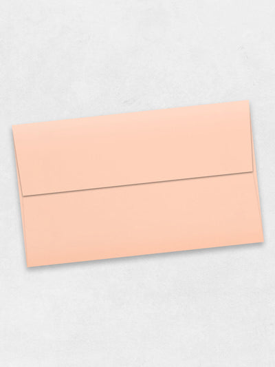blush colored a1 envelope