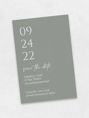 classic save the date