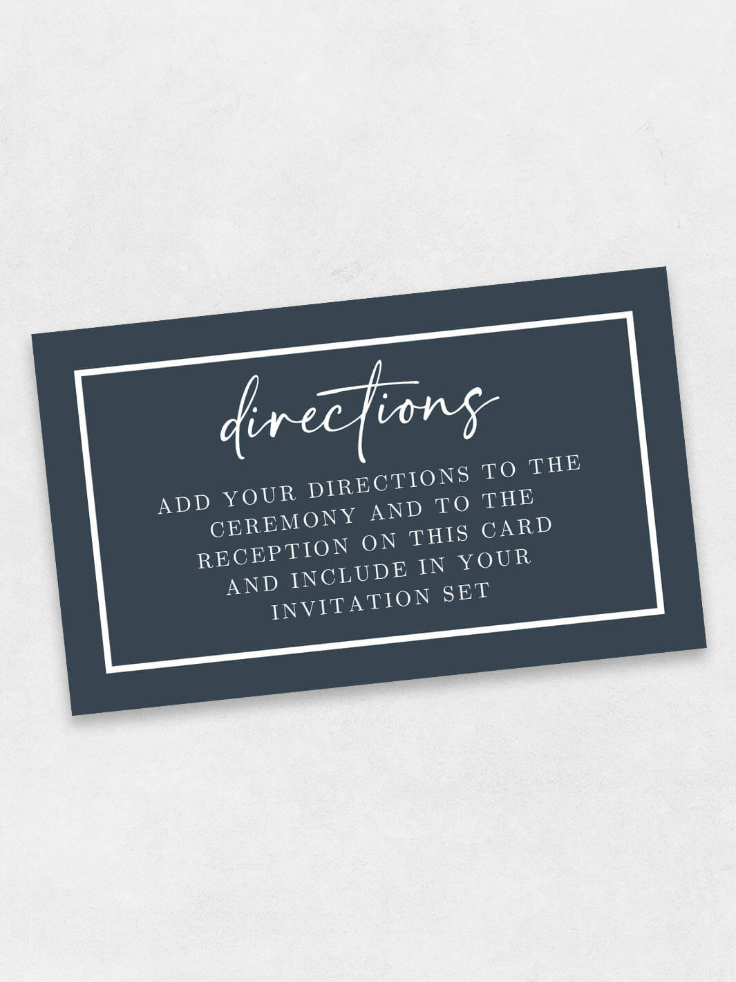 Direction Cards