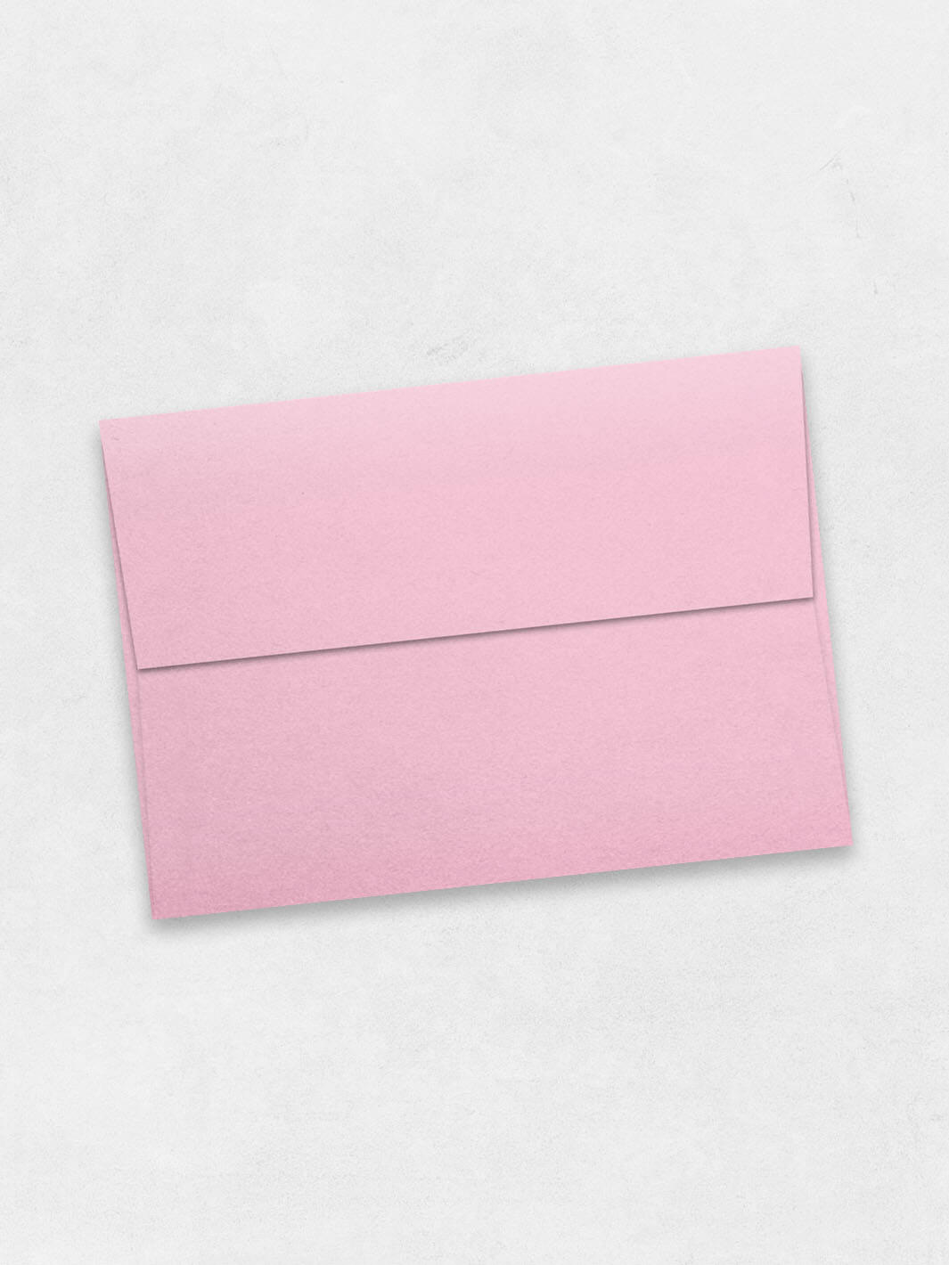 rose quartz metallic colored envelope