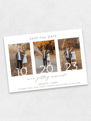 the trifecta save the date